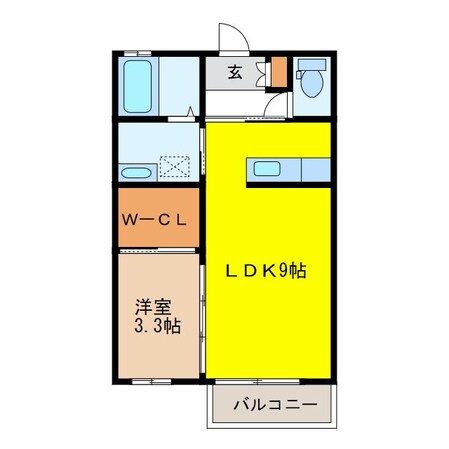 クレモアの物件間取画像